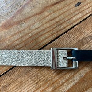 Next Beige Belt with Metallic Buckle